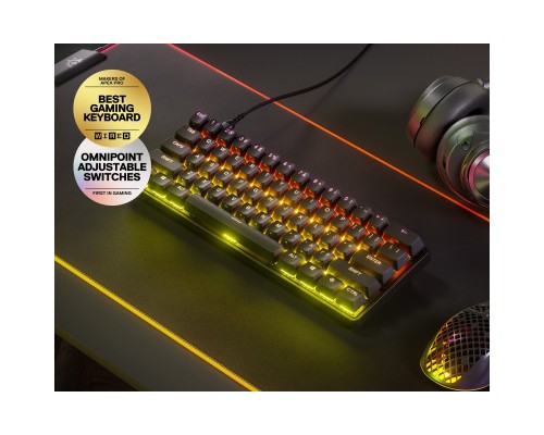 Клавіатура SteelSeries Apex Pro Mini USB UA Black (SS64820)