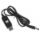 Кабель живлення USB to DC-5-12 5V-12V XoKo (XK-DC512)