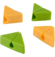 Тримач для кабелю Extradigital CC-965 Cable Clips, Green/Orange (KBC1802)