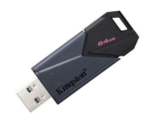 USB флеш накопичувач Kingston 64GB DataTraveler Exodia Onyx USB 3.2 Gen 1 Black (DTXON/64GB)