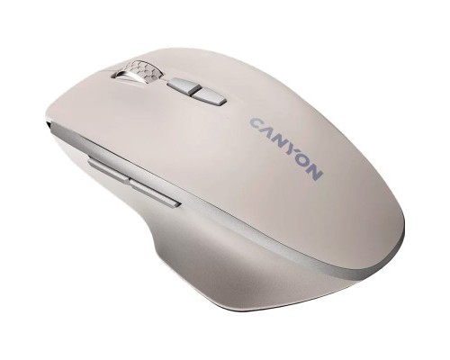 Мишка Canyon MW-21 Wireless Blue LED Cosmic Latte (CNS-CMSW21CL)