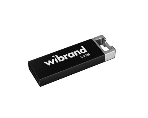 USB флеш накопичувач Wibrand 64GB Chameleon Black USB 2.0 (WI2.0/CH64U6B)