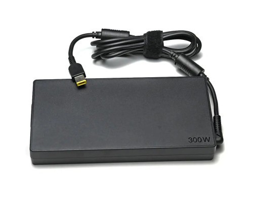 Блок живлення до ноутбуку Lenovo 300W 20V, 15A, роз'єм прямокутний, Flat-корпус (ADL300SDC3A / A40388)