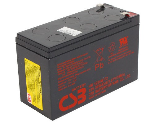 Батарея до ДБЖ 12В 9Аг CSB (HR1234WF2)