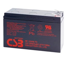Батарея до ДБЖ 12В 9Аг CSB (HR1234WF2)