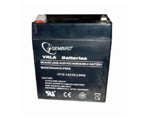 Батарея до ДБЖ Gembird 12В 5 Ач (BAT-12V5AH_1)