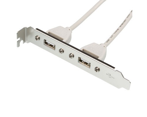 Кабель для передачі даних косичка (для системної плати), 2xUSB 2.0 Atcom (15257)