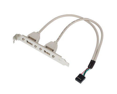 Кабель для передачі даних косичка (для системної плати), 2xUSB 2.0 Atcom (15257)