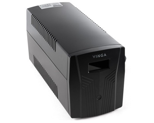 Пристрій безперебійного живлення Vinga LCD 600VA plastic case with USB (VPC-600PU)