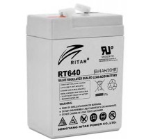 Батарея до ДБЖ Ritar AGM RT645, 6V-4Ah (RT640)