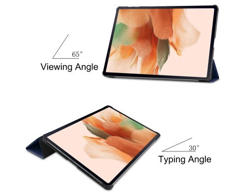 Чохол до планшета BeCover Samsung Galaxy Tab S7 FE 12.4 SM-T730/SM-T735/S8 Plus 5G SM-X800/SM-X806 Gray (706702)