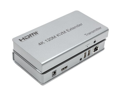 Адаптер HDMI 4K/30hz up to 120m via CAT5E/6 PowerPlant (CA912933)