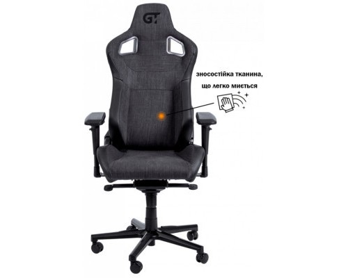 Крісло ігрове GT Racer X-8005 Dark Gray/Black