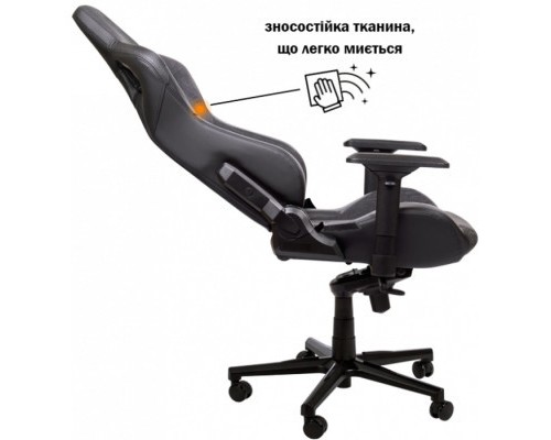 Крісло ігрове GT Racer X-8005 Dark Gray/Black