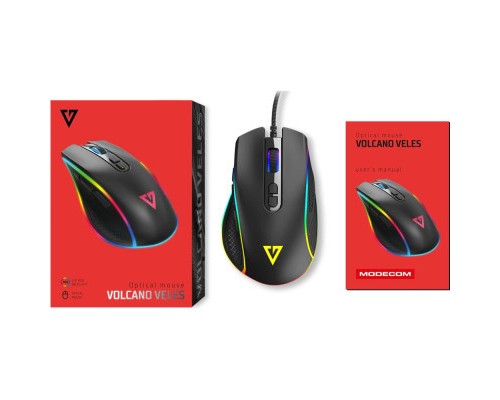 Мишка Modecom Veles Volcano RGB USB Black (M-MC-VELES-100)