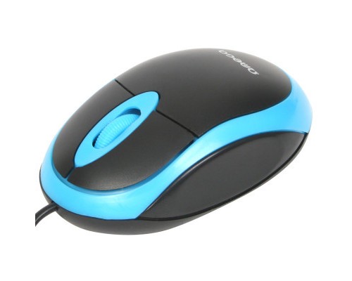 Мишка Omega OM-06V USB Black-Blue (OM06VB)