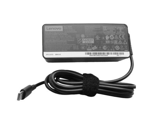 Блок живлення до ноутбуку Lenovo 65W роз'єм USB type-C (ADLX65ULGE2A / A40389)