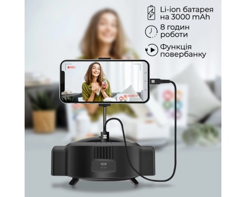 Веб-камера Promate Vision-HD з функцією гучного зв'язку Black (vision-hd.black)