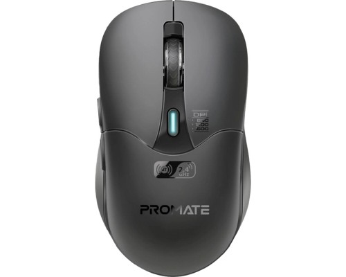 Мишка Promate Samo Wireless/Bluetooth Black (samo.black)