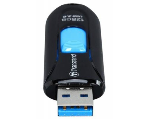 USB флеш накопичувач Transcend 128GB JetFlash 790 Black USB 3.0 (TS128GJF790K)