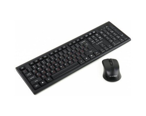 Комплект Gembird KBS-WM-03-UA Wireless Black (KBS-WM-03-UA)