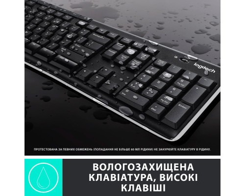 Комплект Logitech MK270 Wireless UA Black (920-004508)