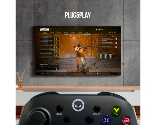 Геймпад Lorgar TRIX-510 PC iOS13 Android PS3 Bluetooth Black (LRG-GP510)