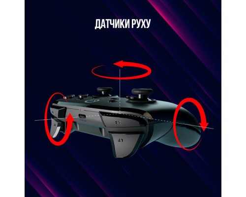 Геймпад Lorgar TRIX-510 PC iOS13 Android PS3 Bluetooth Black (LRG-GP510)