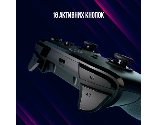 Геймпад Lorgar TRIX-510 PC iOS13 Android PS3 Bluetooth Black (LRG-GP510)