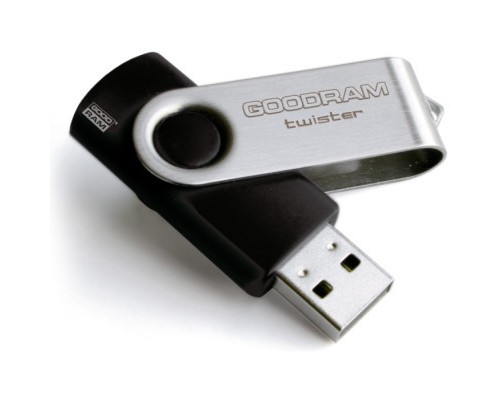 USB флеш накопичувач Goodram 16GB Twister Black USB 2.0 (UTS2-0160K0R11)