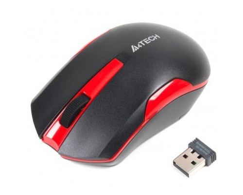 Мишка A4Tech G3-200N Black+Red