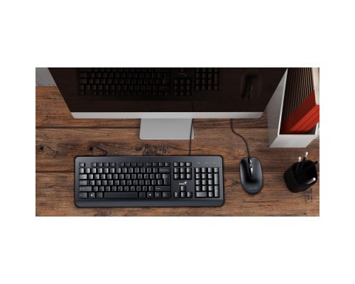 Комплект Genius KM-160 Black Ukr (31330001419)