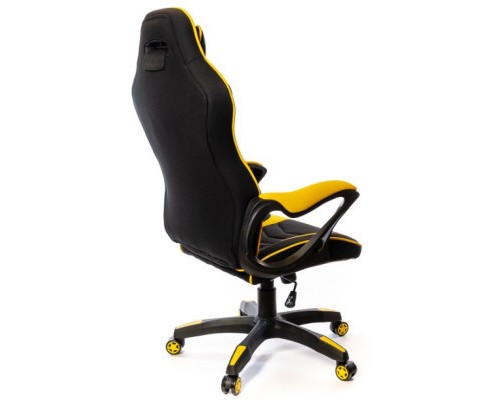 Крісло ігрове Аклас Кронум PL TILT Желтое (15914)