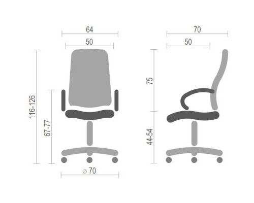 Крісло ігрове Аклас Кронум PL TILT Желтое (15914)
