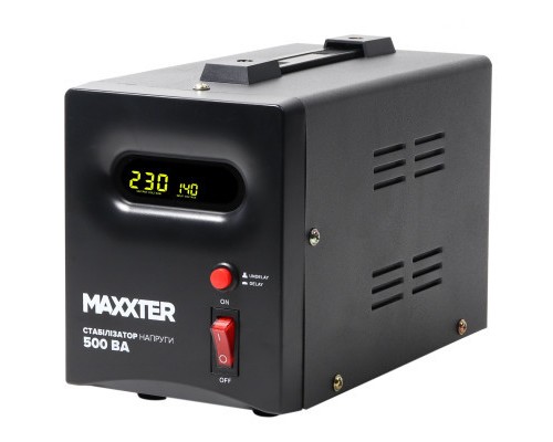 Стабілізатор Maxxter MX-AVR-S500-01