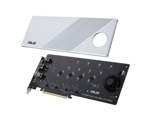 Адаптер ASUS Hyper M.2 X16 PCIe 3.0 X4 Expansion Card GEN 4 (90MC08A0-M0EAY0)