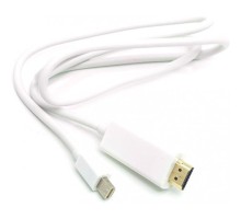 Кабель мультимедійний miniDisplayPort (M) to HDMI (M) 1.0m PowerPlant (CA912131)