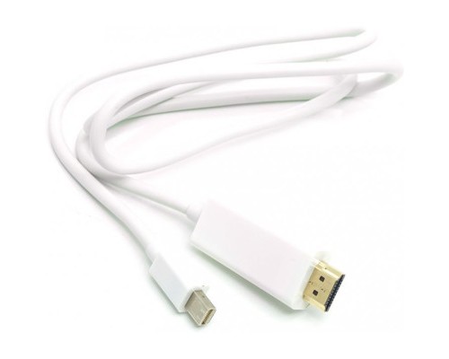Кабель мультимедійний miniDisplayPort (M) to HDMI (M) 1.0m PowerPlant (CA912131)