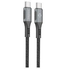 Дата кабель USB-C to USB-C 1.2m CBGPD60WTT1 60W grey Intaleo (1283126518096)