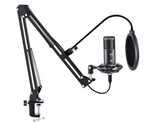 Мікрофон 2E MPC021 Streaming USB Black (2E-MPC021)