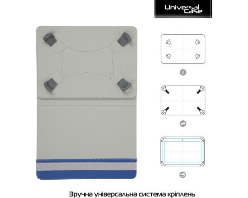 Чохол до планшета Armorstandart Silicone Hooks 10 Blue (ARM59079)