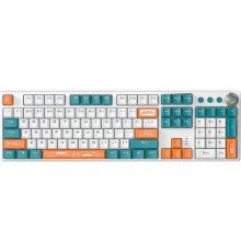 Клавіатура Aula F2088 PRO Plus 9 Orange Keys KRGD Blue USB UA White/Blue (6948391234908)