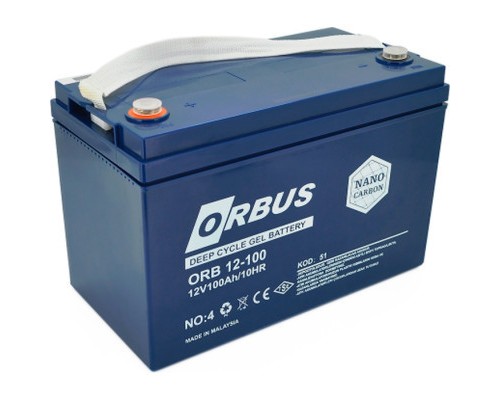 Батарея до ДБЖ Orbus CG12100 GEL 12V 100 Ah (CG12100)