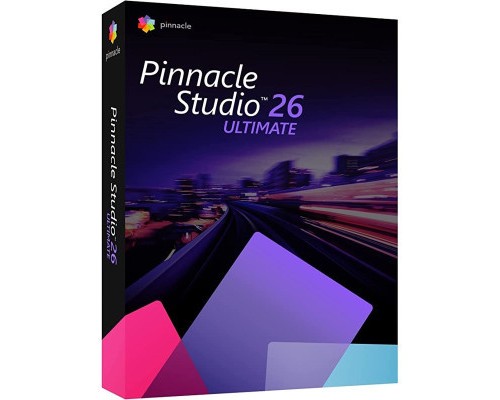 ПЗ для мультимедіа Corel Pinnacle Studio 26 Ultimate EN/CZ/DA/ES/FI/FR/IT/NL/PL/SV Windows (ESDPNST26ULML)