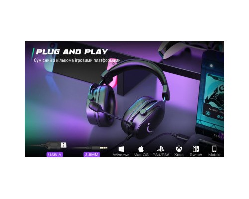 Навушники Fifine H9 Black (H9)