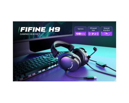 Навушники Fifine H9 Black (H9)