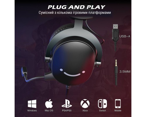 Навушники Fifine H9 Black (H9)