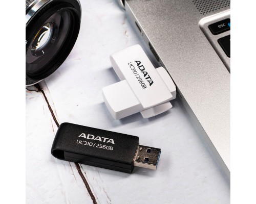 USB флеш накопичувач ADATA 128GB UC310 USB 3.2 Black (UC310-128G-RBK)