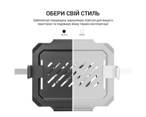 Підставка до ноутбука OfficePro для кронштейнів VESA 75x75,100x100 +RGB (LH474B)
