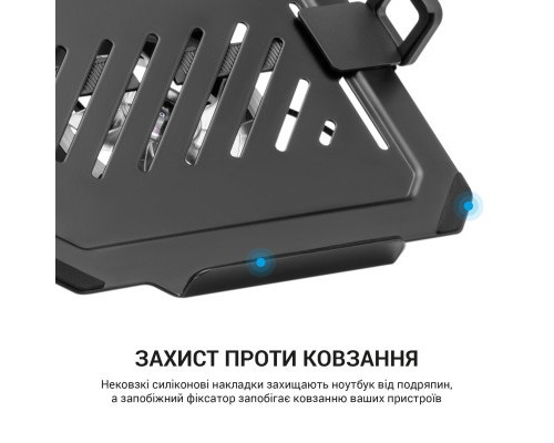 Підставка до ноутбука OfficePro для кронштейнів VESA 75x75,100x100 +RGB (LH474B)